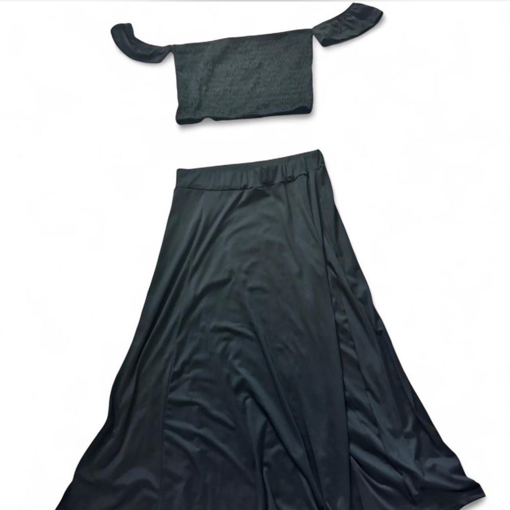 Source Unknown Black Skirt Set